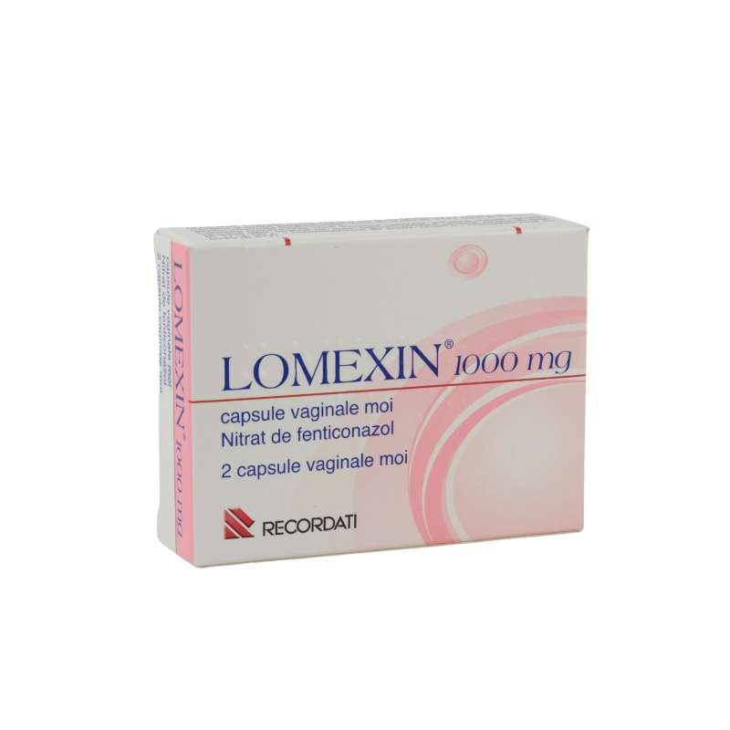 LOMEXIN 1000mg caps. moi vag. N2